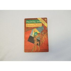 Vintage The Magazine Fantasy and Science Fiction Isaac Asimov